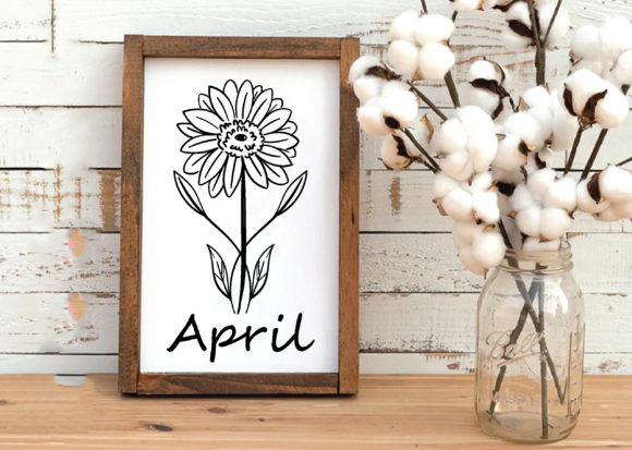 April-wild Flower Svg Review for Real Embroidery