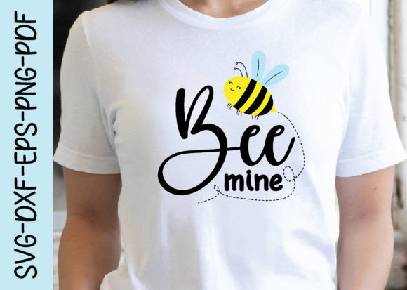 Bee Mine Svg Graphics for Crafts and Branding