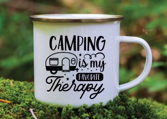 Camping Is My Favorite Therapy Svg Graphics And Crafts Review