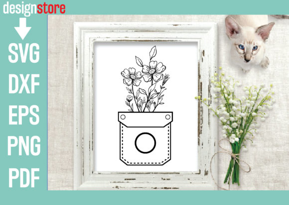 Wild Flower Svg Graphics for Crafts & Branding